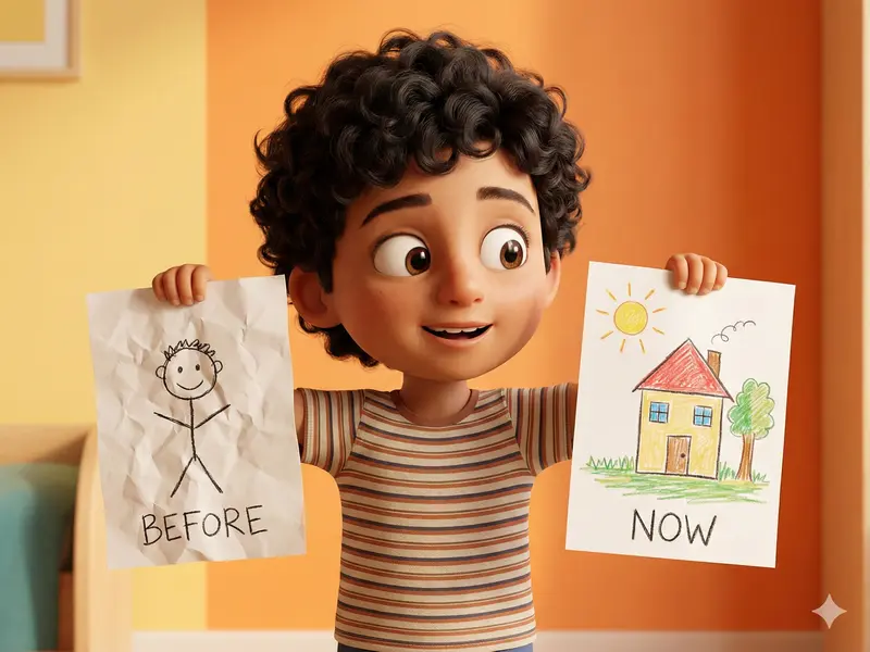 پرهیز از مقایسه و تمرکز روی پیشرفت کودک