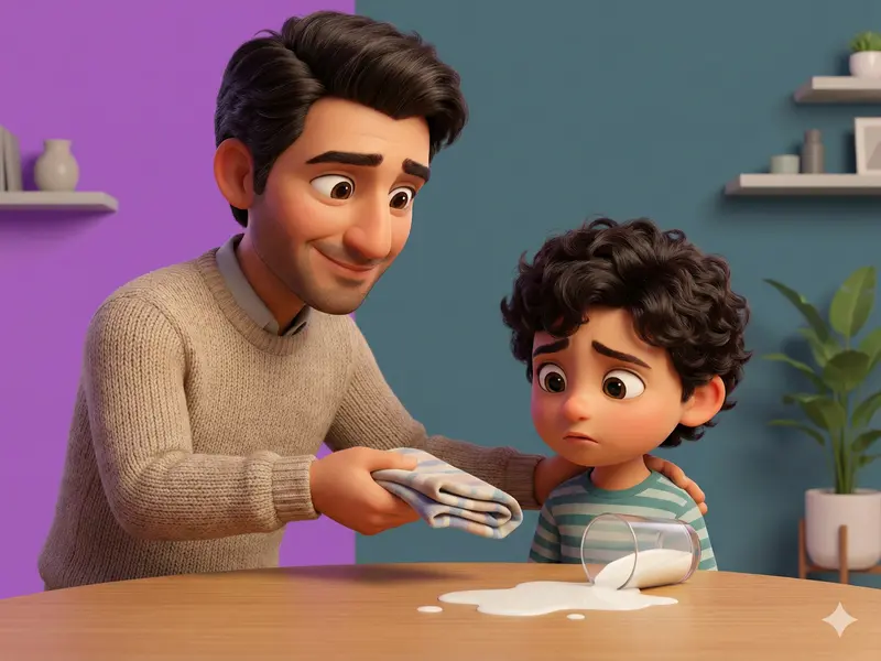 ایجاد محیط امن برای اشتباه کردن؛ راهی برای افزایش اعتماد به نفس کودک