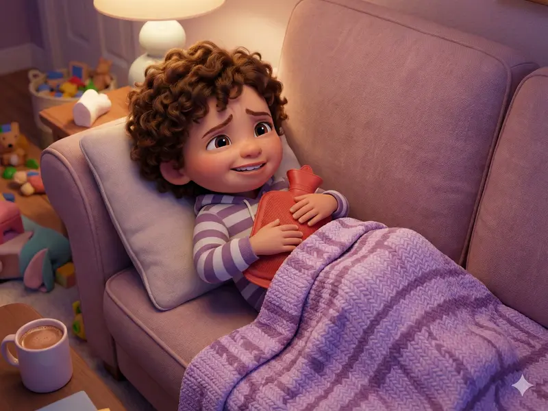 دل‌درد، سردرد و حالت تهوع؛ از نشانه‌های اضطراب در بدن کودک