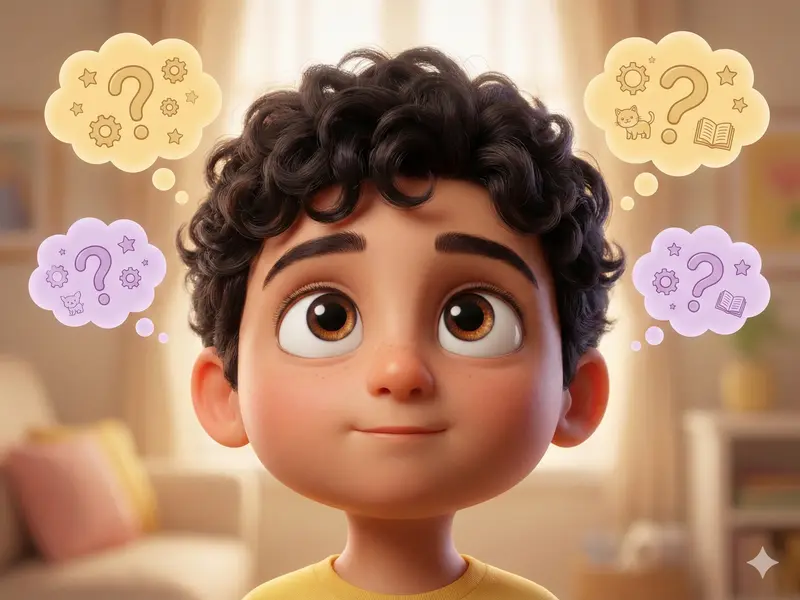 علائم ذهنی و شناختی اضطراب در کودکان