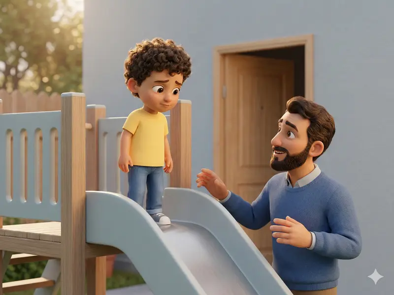 روبرو شدن کودک با اضطراب