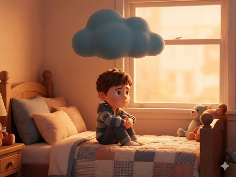 افکار منفی تکراری در کودکان