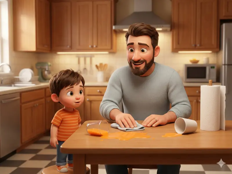  در برابر اضطراب کودک واکنش منطقی نشان دهید