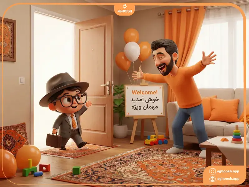 سلام کردن را به «بازی نقش» تبدیل کنید؛ مخصوص بچه‌های خجالتی، بازی‌محور و کودکانی که حرف‌زدن برایشان سخت است