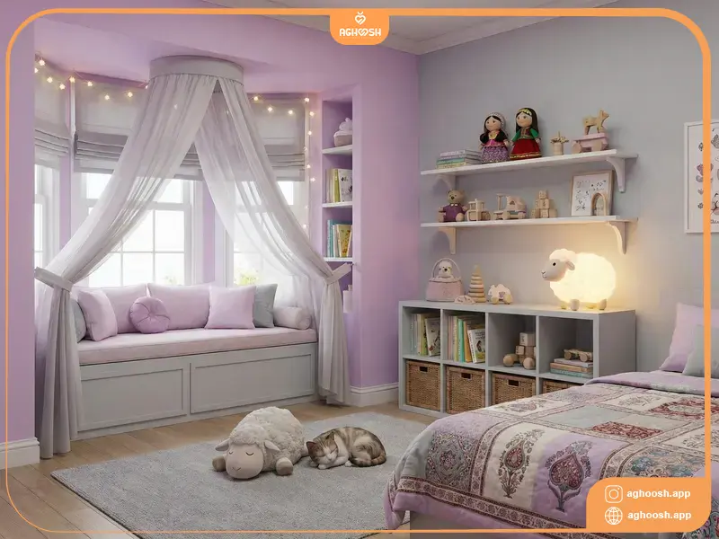 محیطی آرام برای کودک ایجاد کنید!