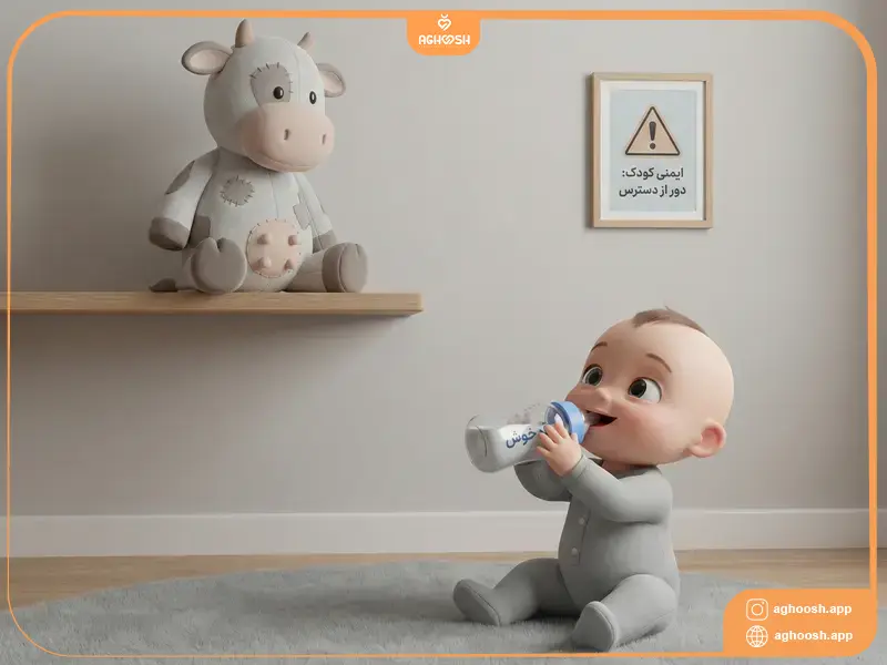 چرا شیر گاو برای نوزاد گزینه مناسبی نیست؟