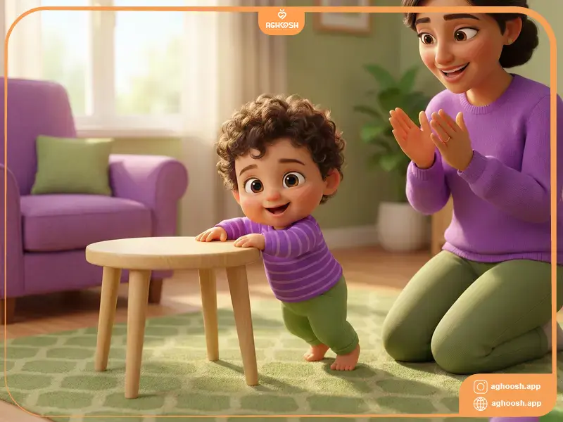 تربیت نوزاد در ماه نهم تا دوازدهم