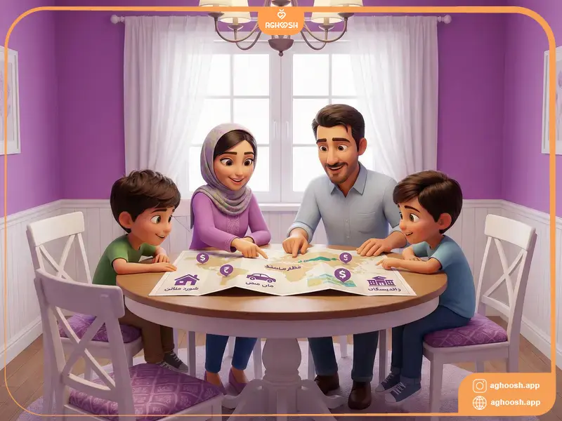 در هنگام آموزش سواد مالی به کودکان در مورد امور مالی شخصی با آن‌ها صحبت کنید!