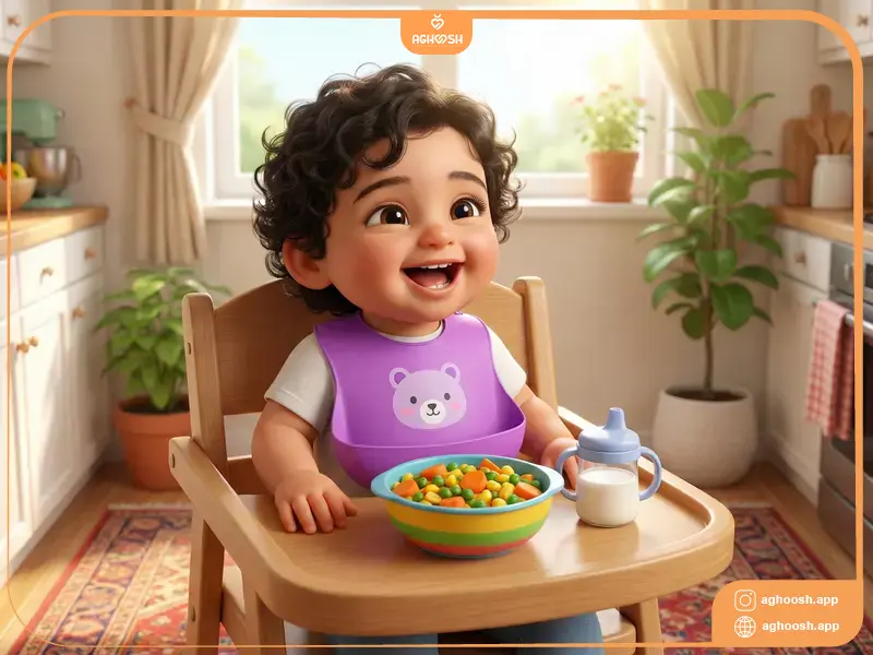 تغذیه نوزاد بعد از یک سالگی