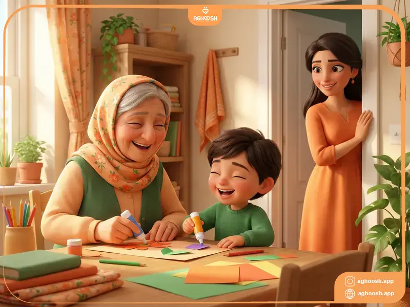 جمع‌بندی: مدیریت دخالت اطرافیان در تربیت کودک یعنی حفظ آرامش، بدون جنگیدن