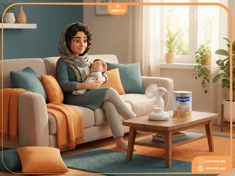 نکات شیردهی ترکیبی