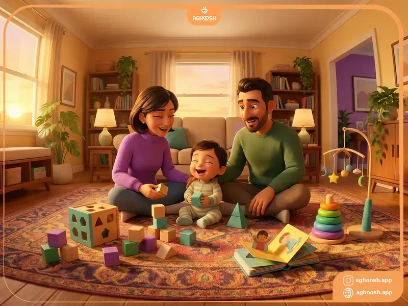 سال اول مراقبت و تربیت نوزاد