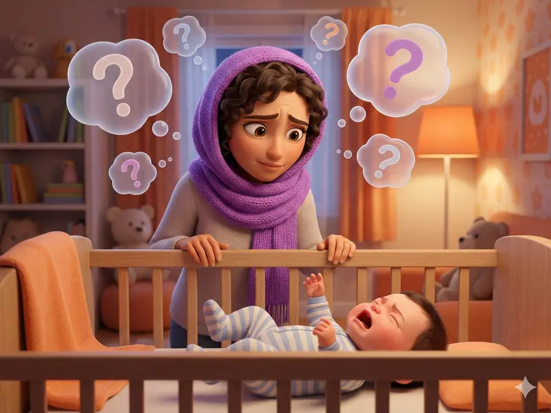 علت گریه نوزاد چیست؟