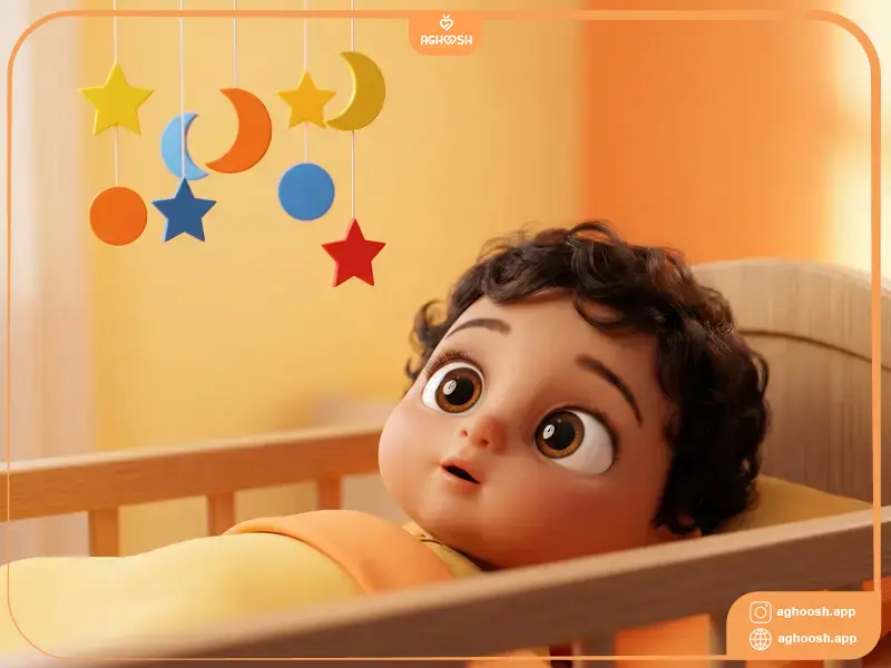 تحریک حس بینایی نوزاد