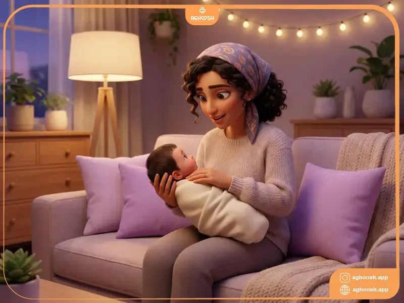 مراقبت از نوزاد در هنگام برگشت به خانه