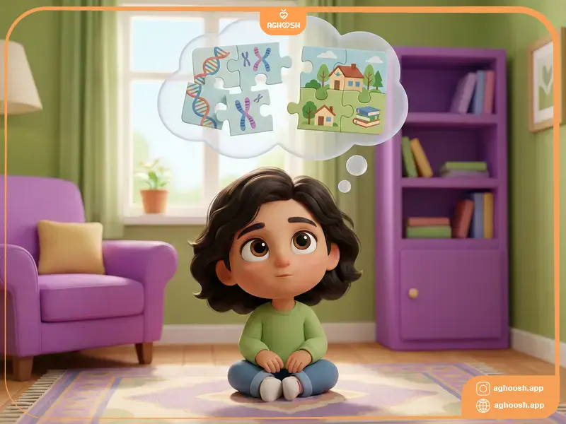 علت‌های اضطراب جدایی در کودکان