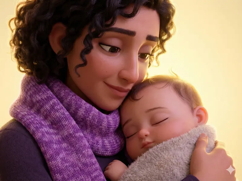 در آغوش گرفتن نوزاد توسط مادر؛ کلید اصلی دلبستگی ایمن