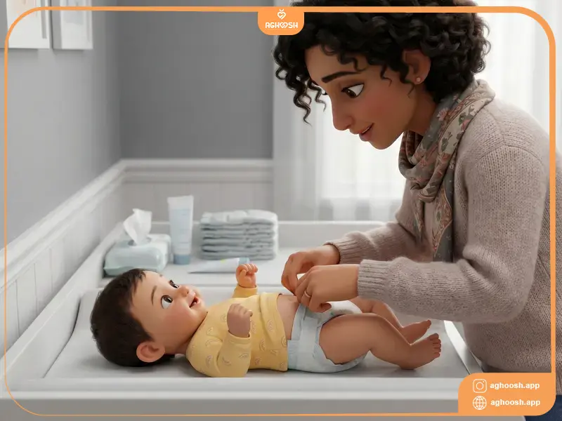 مراقبت از ناف نوزاد