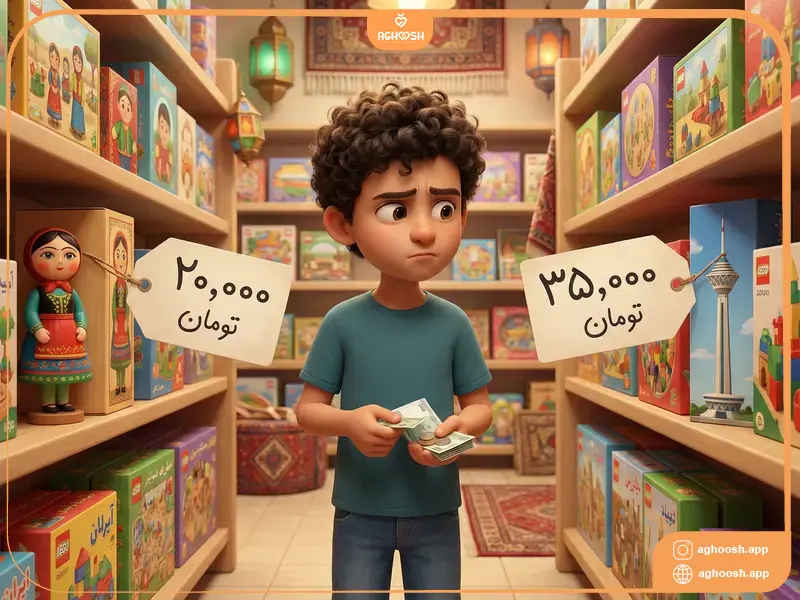 خرج کردن را به کودکان بیاموزید!