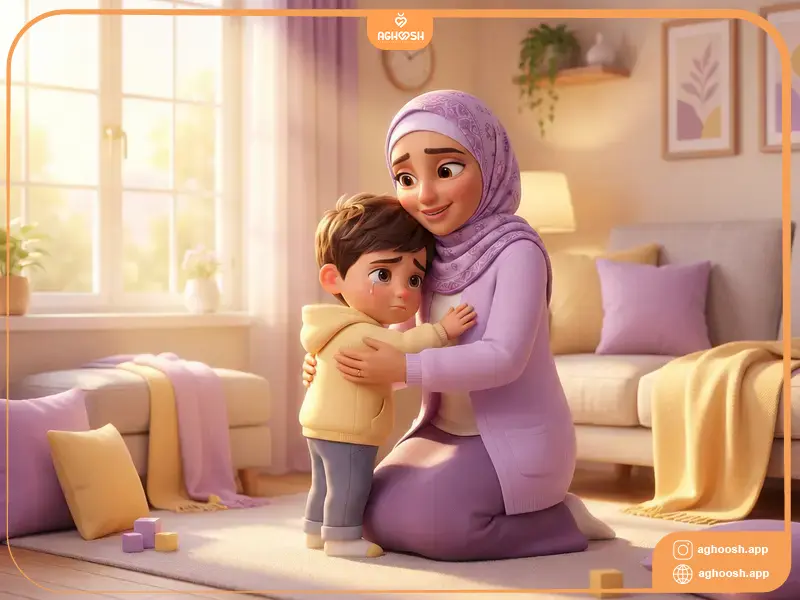 به او بگویید که ترس از طردشدن عادی است