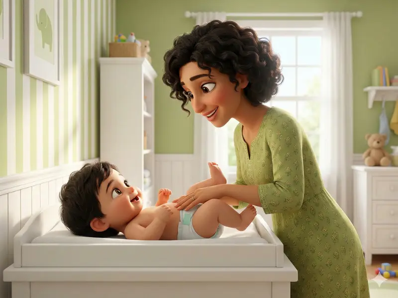 تماس چشمی و صحبت با نوزاد؛ ساختن پیوند عاطفی واقعی