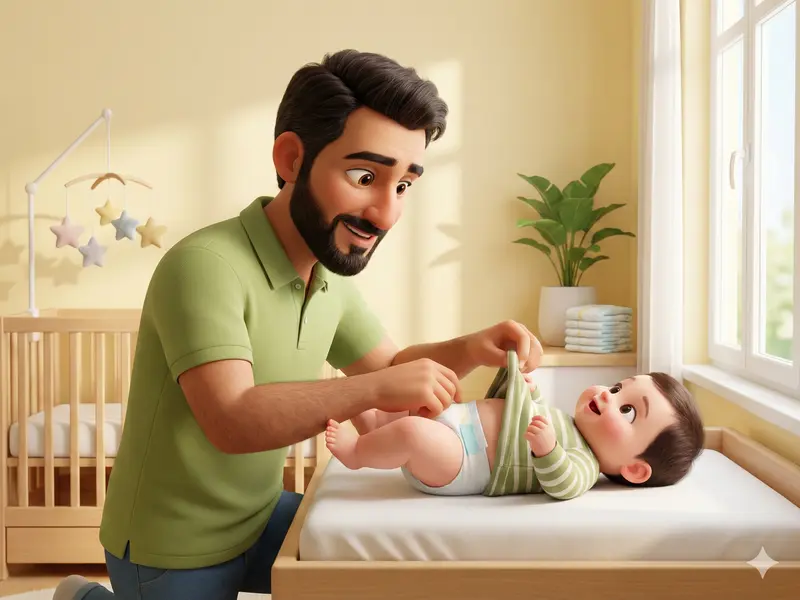 وقتی چیزی نوزاد را اذیت می‌کند