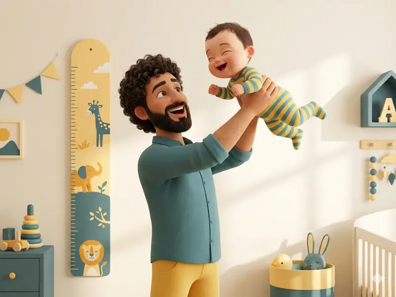 اثر حضور پدر بر رشد نوزاد