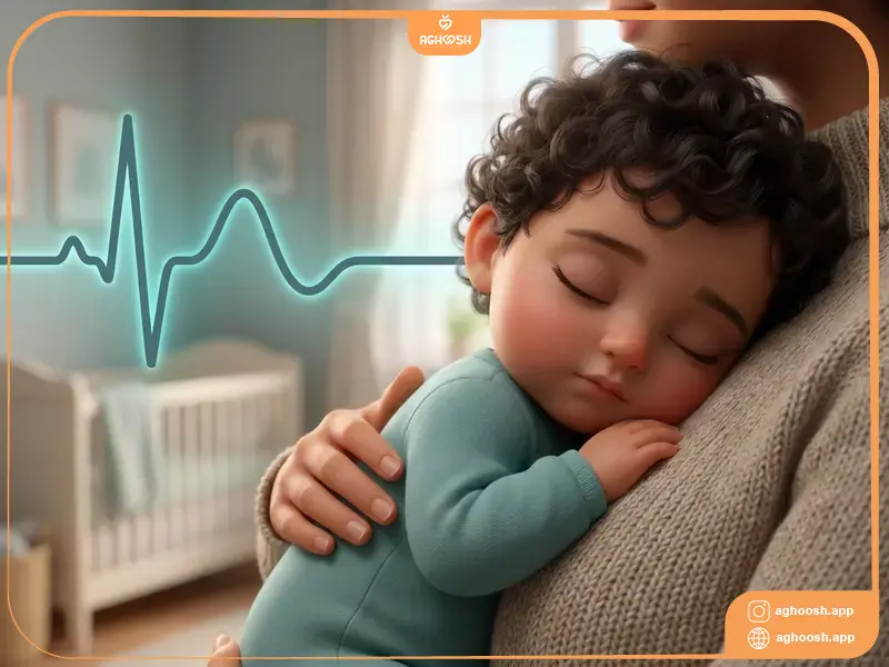 فواید فیزیولوژیک بغل کردن نوزاد