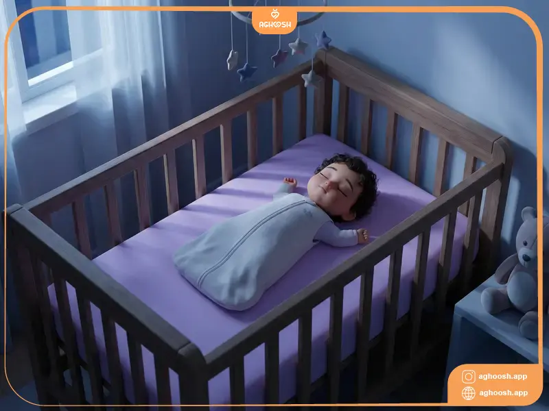 الگوی خواب مناسب در هنگام مراقبت از نوزاد تازه متولدشده